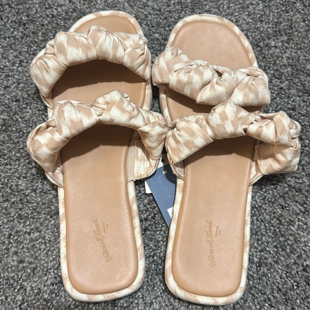 Double Band Knot Sandals